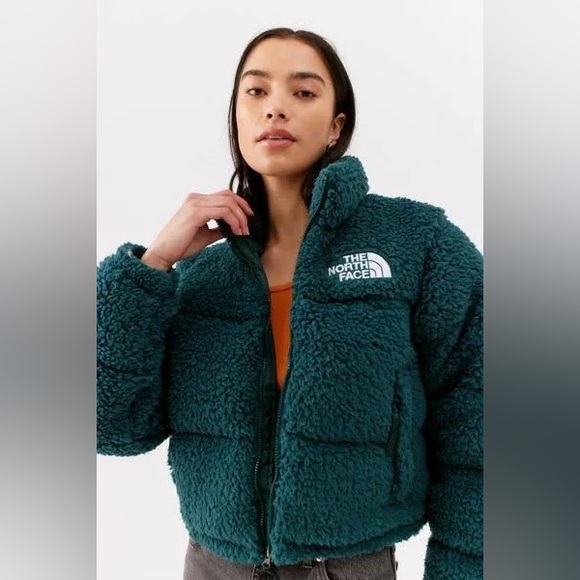The North Face Jackets & Blazers - New The North Face Sherpa Nuptse Puffer Jacket Ponderosa Green Size Large